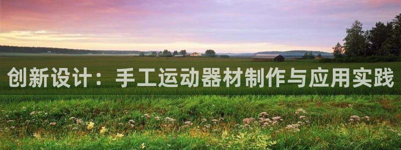 意昂4集团logo:创新设计:手工运动器材制作与应用实践